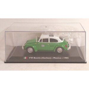 LEO Volkswagon Beetle Taxi Mexico VW 1985 Garbus Green 1:43